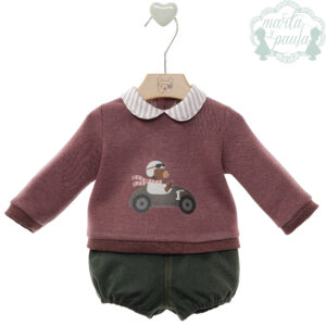 Conjunto pimienta niño MARTA Y PAULA