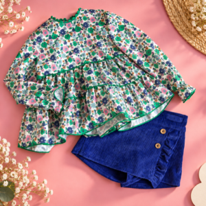 Conjunto liberty rosa MON PETIT BONBON